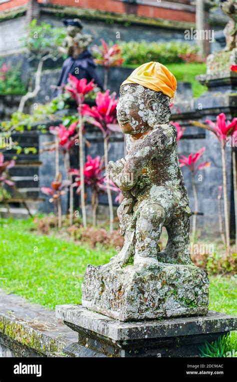 Stone Statue At Besakih Temple Pura Besakih Bali Indonesia