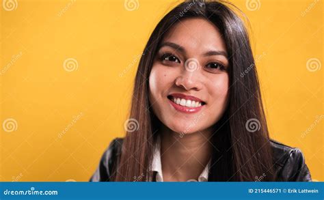 Young Woman With A Pretty Face Poses For The Camera Stock Image Image