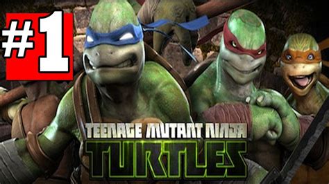 Teenage Mutant Ninja Turtles Out Of The Shadows Walkthrough Chapter 1