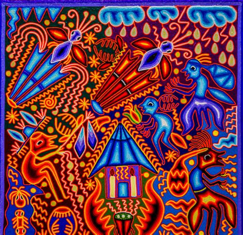 Mexican Art Huichol Art The Earlybird