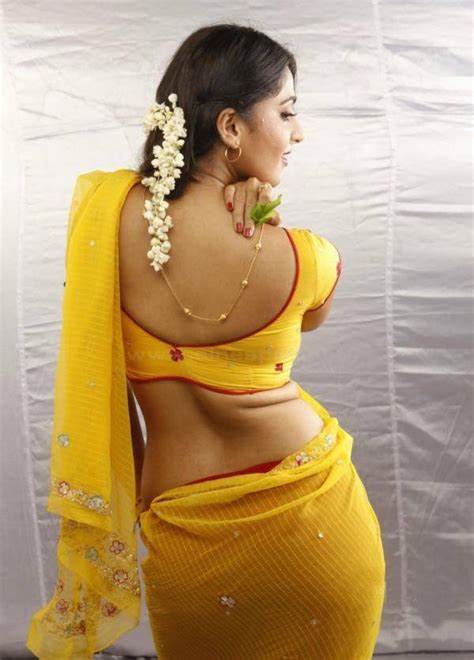 Anushka Shetty Sexy Avatar In Yellow Saree In Movie Vedam