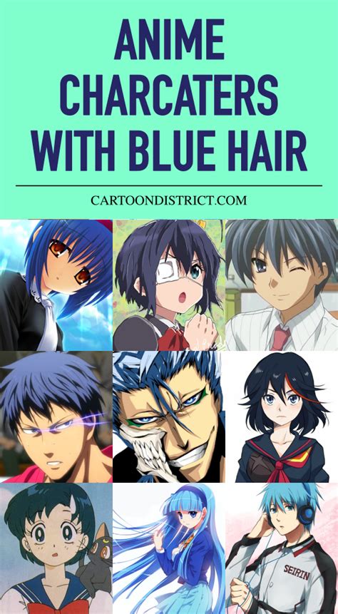 Top 8 Anime Characters With Blue Hair 2022