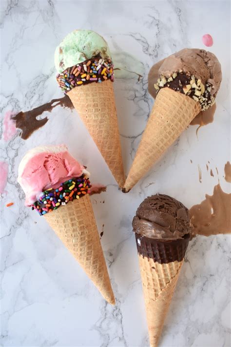 Chocolate Dipped Ice Cream Cones The Nutritionist Reviews