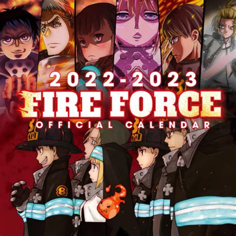 Buy Fire Force 2022 Official 2022 Anime Manga 2022 2023 Planner