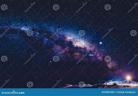 Milky Way In Antarctica Stock Image Image Of Landscape 82867005