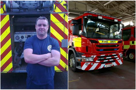 Dublin Fire Brigade Bid Farewell To Retired Popular Firefighter After