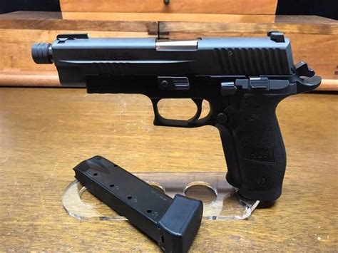 Sig Sauer P226 Tac Ops 9mm 4 Mags With Threaded Barrel