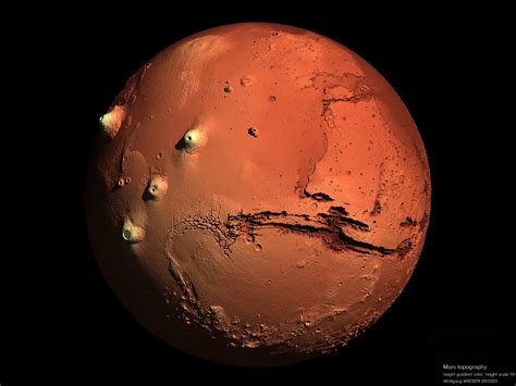 First Rendered Images Of Mars