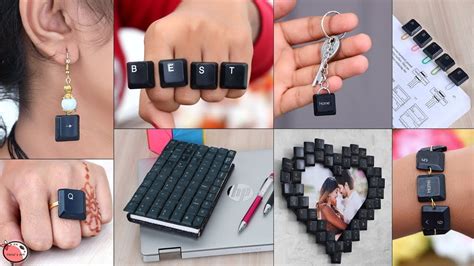 Old Keyboard Reuse 14 Diy Jewelry And Useful Room Decor Ideas Latest Fa