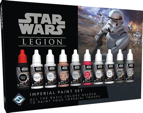 Star Wars Legion Imperial Paint Set Ebay