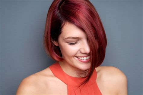 Brightness And Boldness Of Burgundy Hair Color