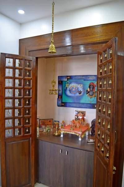 10 Simple Latest Pooja Room Designs In Wood Styles At Life Vlrengbr