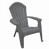 Perfect for pulling up to a fire, or for hanging out poolside, this stylish resin adirondack chair adds a. RealComfort Charcoal Resin Plastic Adirondack Chair-8371 ...