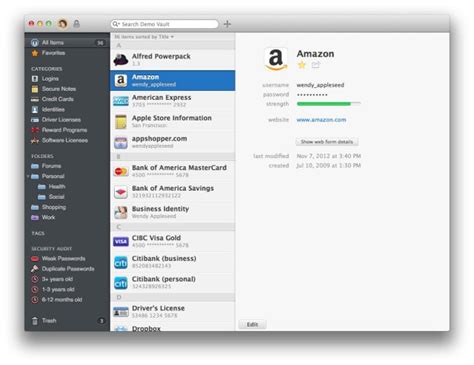 1password 4 for mac now available with icloud sync shared items menubar utility cult of mac