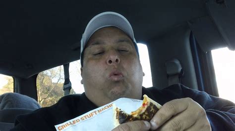 Taco Bell S Grilled Stuft Nacho Reviewed Youtube