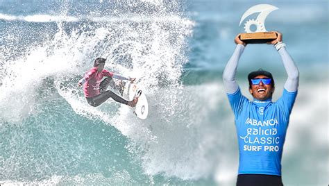 Miguel Pupo Wins Galicia Classic Surf Pro Get Washed