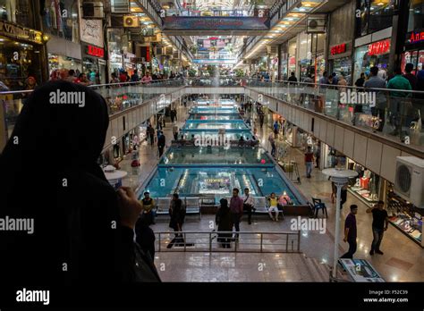 Shopping Centre In Tehran Iran Stock Photo Alamy