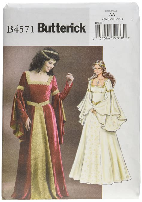 Renaissance Dress Patterns Browse Patterns