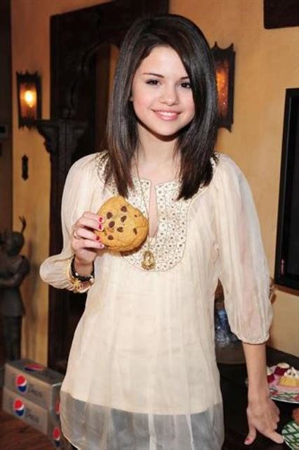 Selena Gomez Eating A Cookie Flickr Photo Sharing