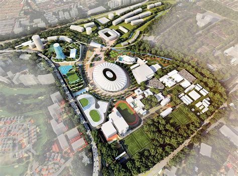 Approximately 260,000 square metres gross floor area: KL Sports City in 2021 - Two phases on Bukit Jalil Stadium ...