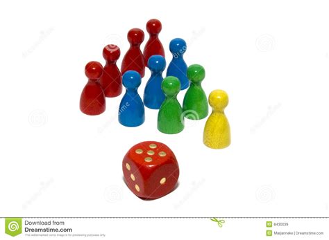Board Game Pieces Stock Image Image Of Player Pieces 8430039