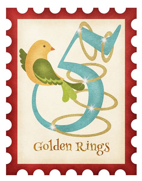 Five Golden Rings By Anita Van Hal Five Gold Rings Five Golden