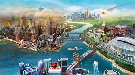 Simcity Wallpapers Top Free Simcity Backgrounds Wallpaperaccess
