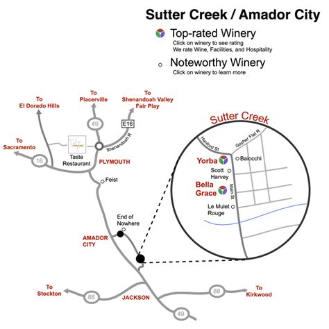 Best Wineries Of Amador County In Sutter Creek Sierra Foothills