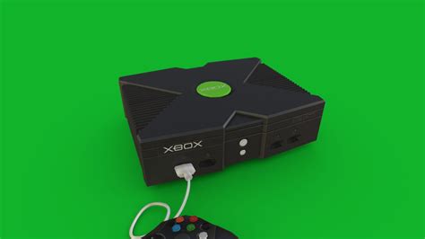 Original Xbox 3d Model By Unconid 50a6590 Sketchfab