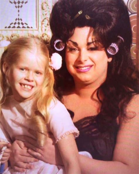 behind the scenes photo of mother daughter duo divine as dawn davenport and hilary taylor as