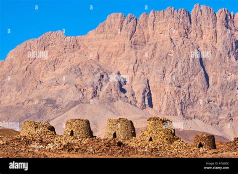 Sultanate Of Oman Ad Dhahirah Region Wadi Damm 5000 Year Old Stone