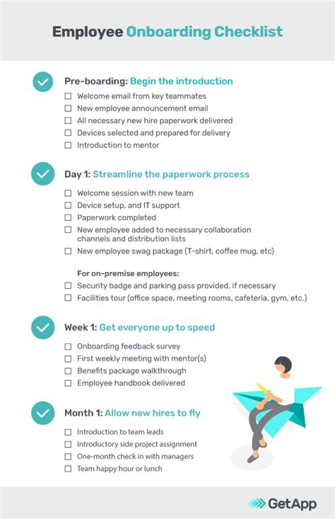 Welcome New Employee Welcome To The Team Onboarding Checklist