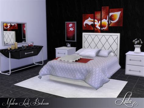 Modern Look Bedroom By Lulu265 At Tsr Via Sims 4 Updates 4 Bunk Beds