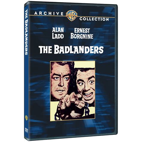 The Badlanders Alan Ladd Ernest Borgnine Katy Jurado Claire Kelly Kent Smith