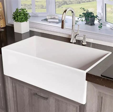 Explore the widest collection of home decoration and construction products on sale. 33" Single Bowl Farmhouse Fireclay Kitchen Sink - Cabinet Now