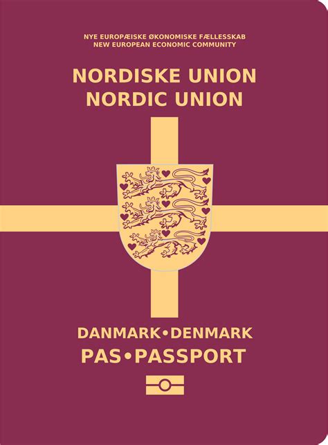Nordic Danish Passport By Nederbird On Deviantart