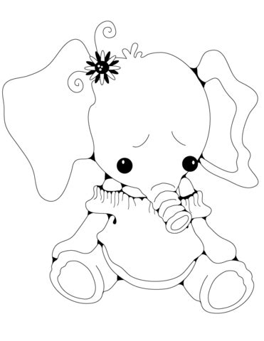See more ideas about elephant, stuffed animal patterns, stuffed toys patterns. Stuffed Elephant Girl coloring page | Free Printable Coloring Pages