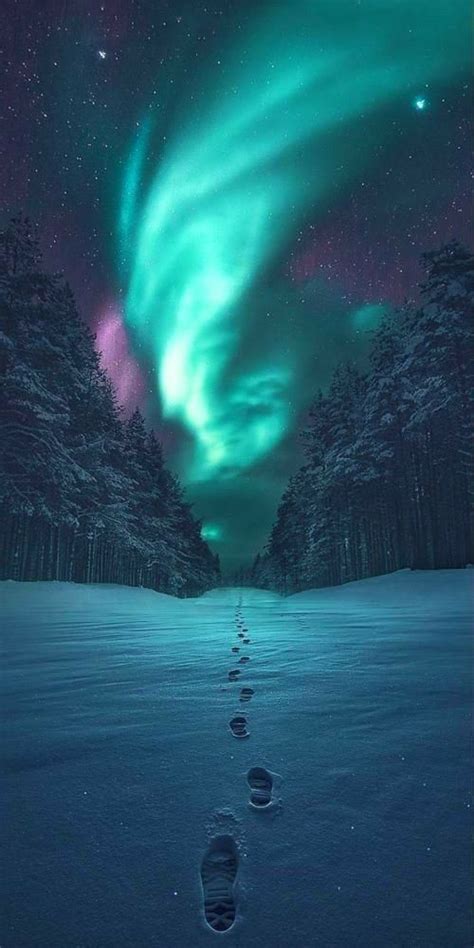 Pin By Eein Pinky On Best Phone Wallpapers Northern Lights