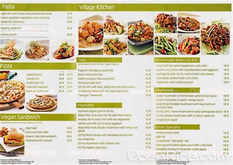 Restaurants, european, pork free kelana jaya. Beyond Veggie by Secret Recipe Menu - Malaysian variety ...