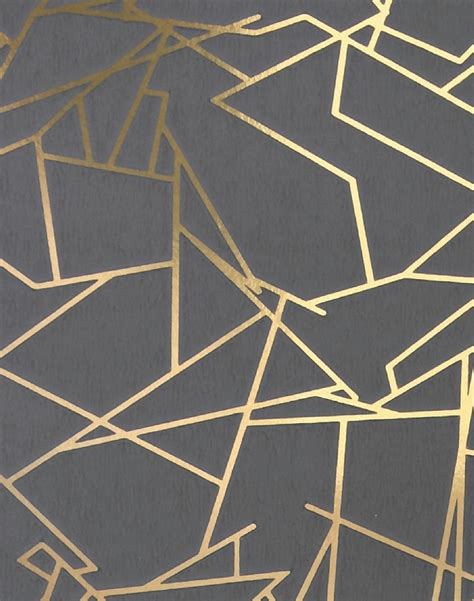 Angles Gold And Lead Grey Grey And Gold Wallpaper Gold Metallic