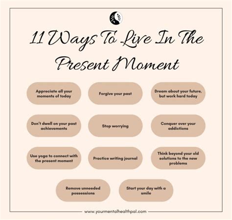 13 Ways How To Stay In The Present Moment