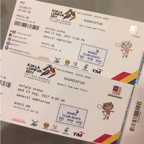 Kamis, 5 desember 2019 15:41 wib. Sea Games 2017 Ticket Price