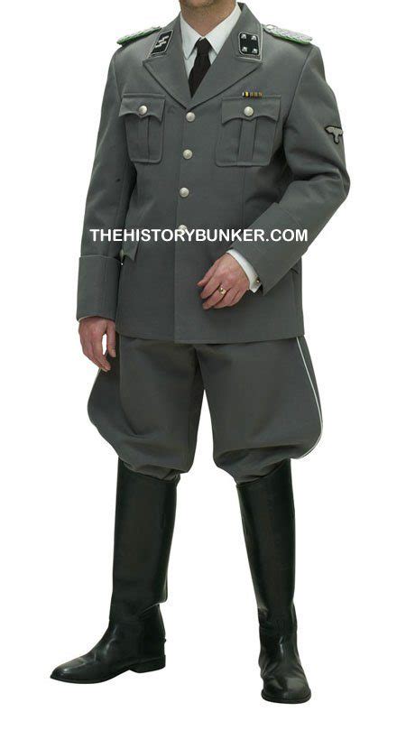 Ss Officers M37 Tricot Uniform The History Bunker Ltd