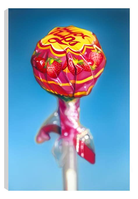 Lollipop By Sarah Graham Art Chupachup Sweets Realistic Paintings