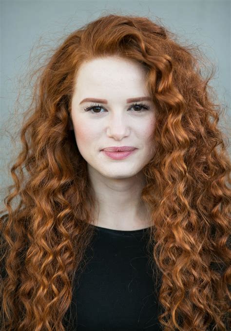Full Sized Photo Of Madelaine Petsch Curly Red Hair New Book 12