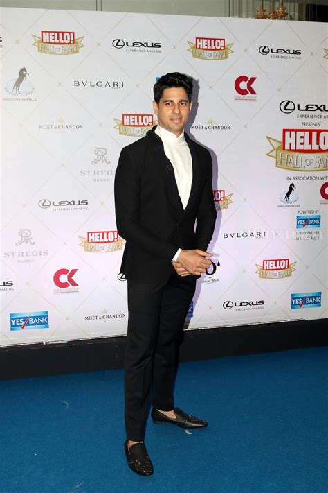 Picture 1571462 Sidharth Malhotra Photos Hello Hall Of Fame Awards 2018 At St Regis In Mumbai