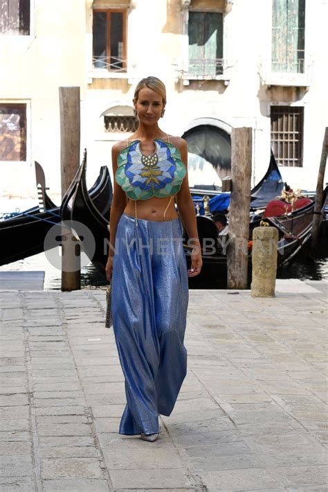 Lady Victoria Hervey Spotted During Venice Film Festival