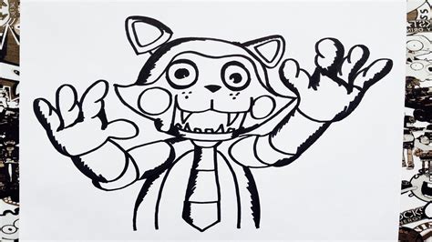 Como Dibujar A Sugar De Five Nights At Freddys How To Draw Sugar The