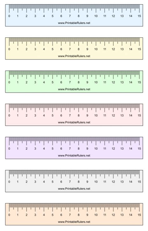 Printable Rulers That Measure Up