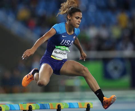 American teen Sydney McLaughlin squeaks into 400-meter hurdles ...
